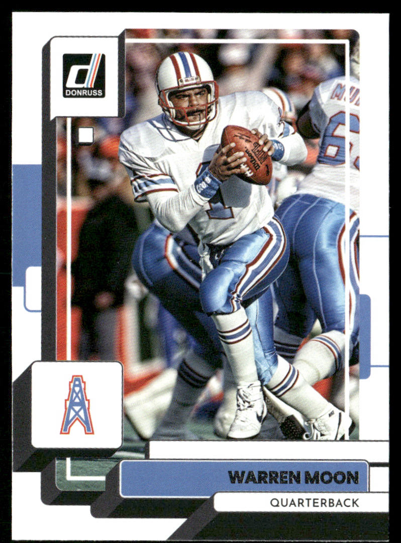 Warren Moon 2022 Donruss #46 Houston Oilers