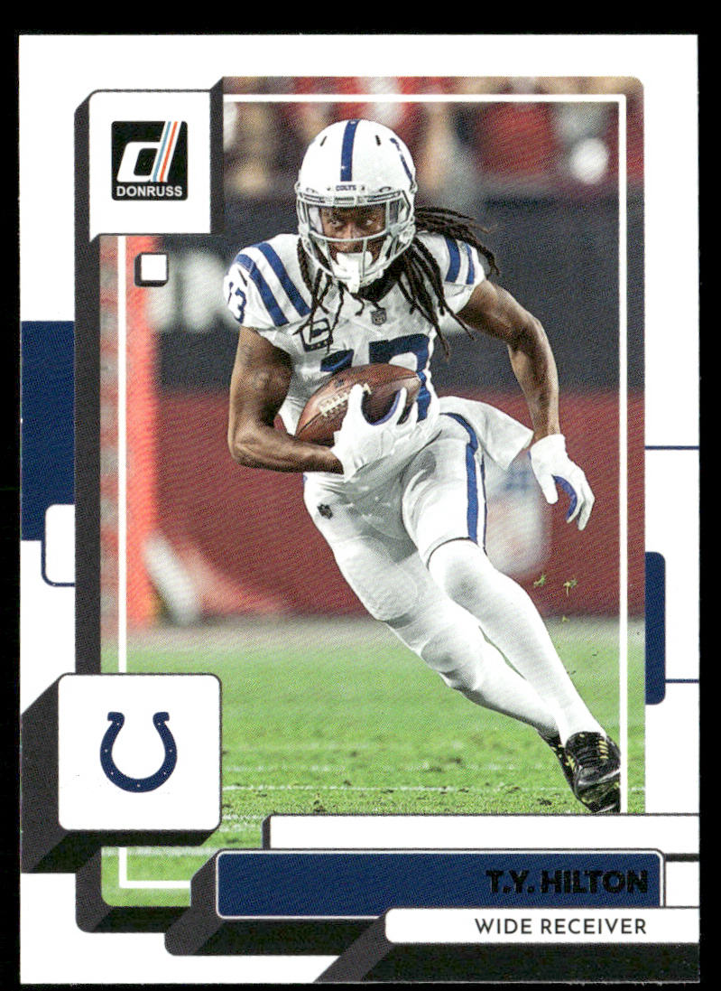 T.Y. Hilton 2022 Donruss #49 Indianapolis Colts
