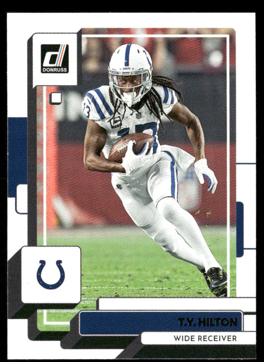 T.Y. Hilton 2022 Donruss #49 Indianapolis Colts