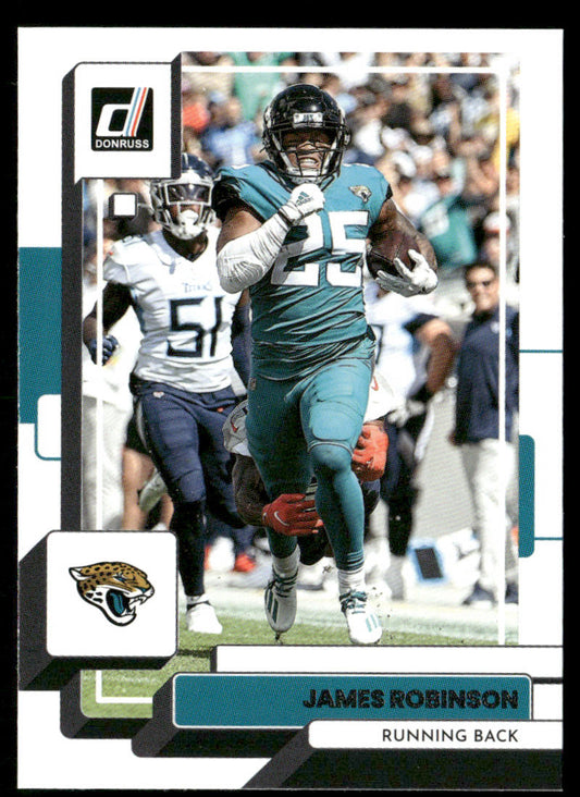 James Robinson 2022 Donruss #62 Jacksonville Jaguars