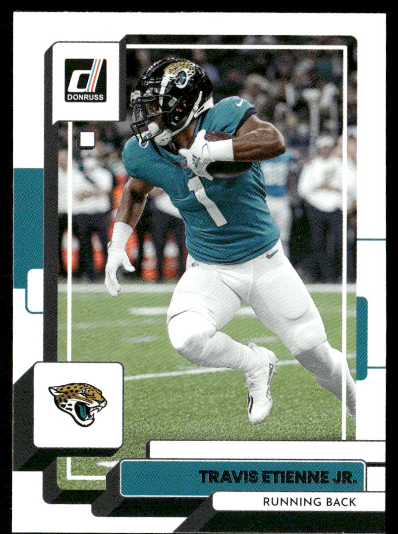 Travis Etienne Jr. 2022 Donruss #63 Jacksonville Jaguars