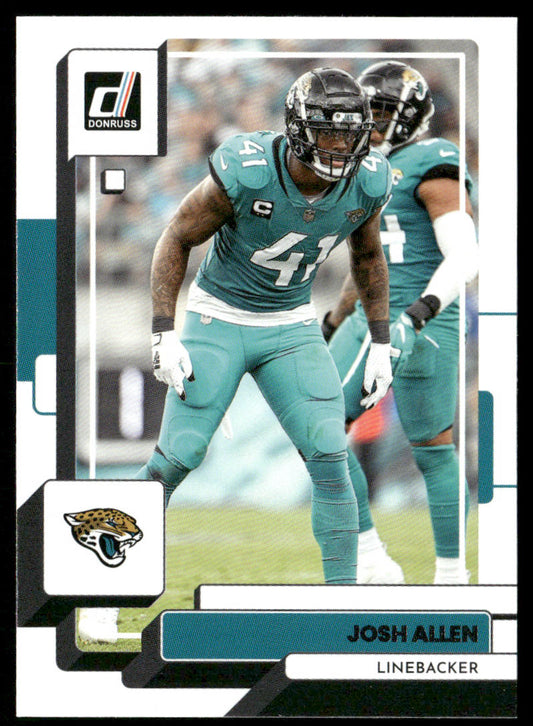 Josh Allen 2022 Donruss #64 Jacksonville Jaguars