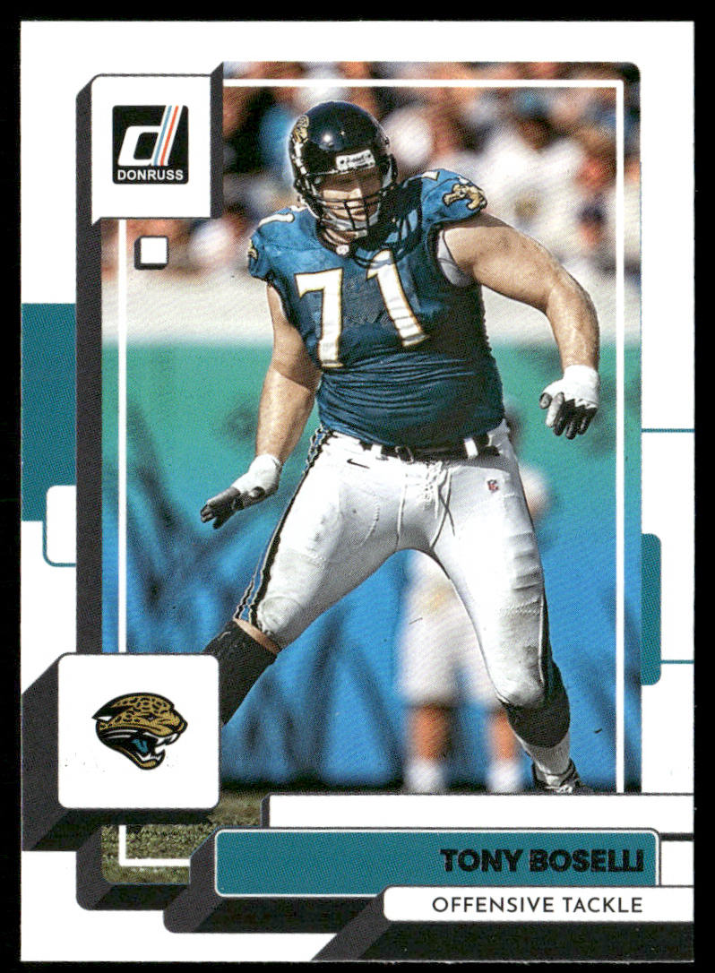Tony Boselli 2022 Donruss #65 Jacksonville Jaguars