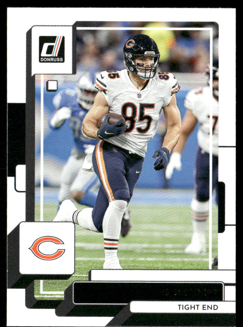 Cole Kmet 2022 Donruss #78 Chicago Bears