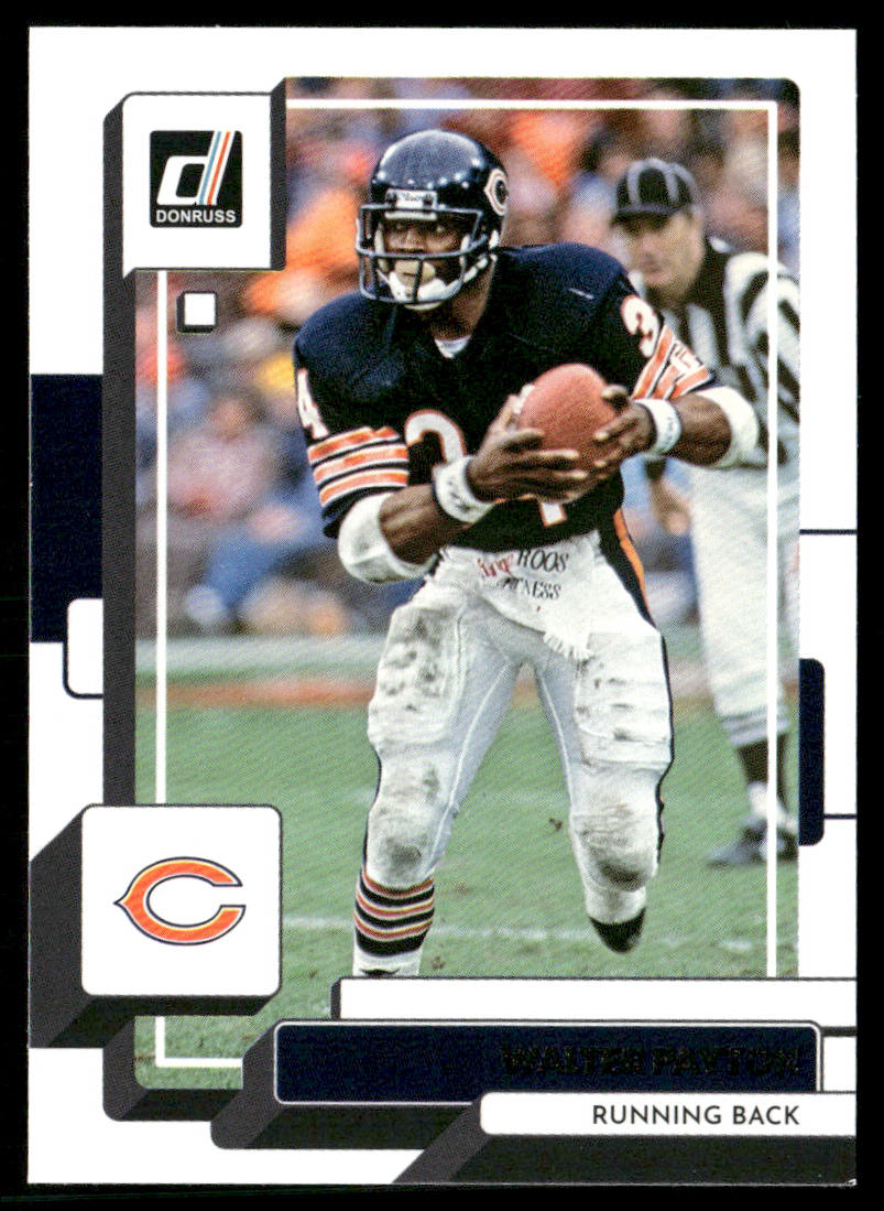 Walter Payton 2022 Donruss #84 Chicago Bears