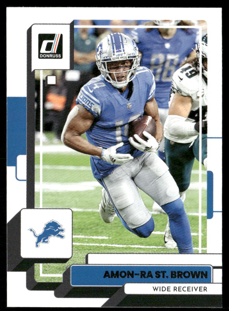 Amon-Ra St. Brown 2022 Donruss #85 Detroit Lions