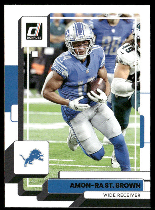Amon-Ra St. Brown 2022 Donruss #85 Detroit Lions