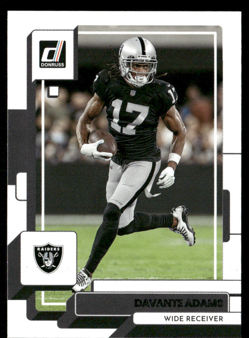 Davante Adams 2022 Donruss #94 Las Vegas Raiders