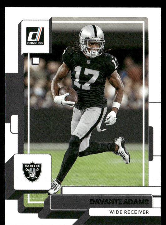 Davante Adams 2022 Donruss #94 Las Vegas Raiders