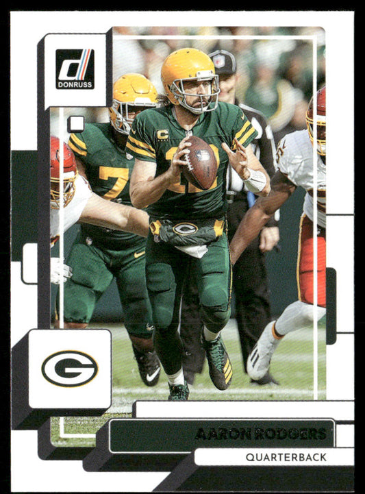 Aaron Rodgers 2022 Donruss #97 Green Bay Packers