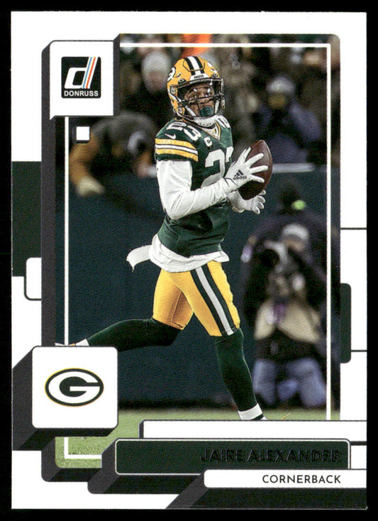 Jaire Alexander 2022 Donruss #100 Green Bay Packers