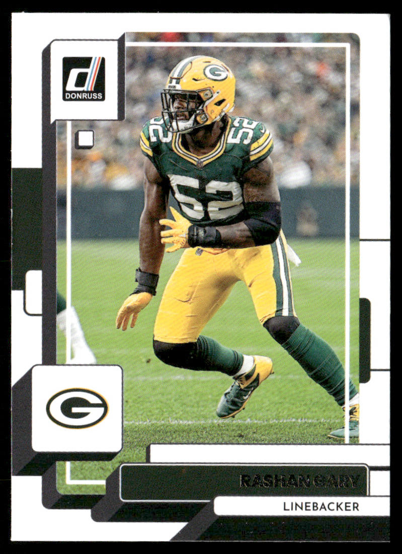 Rashan Gary 2022 Donruss #101 Green Bay Packers