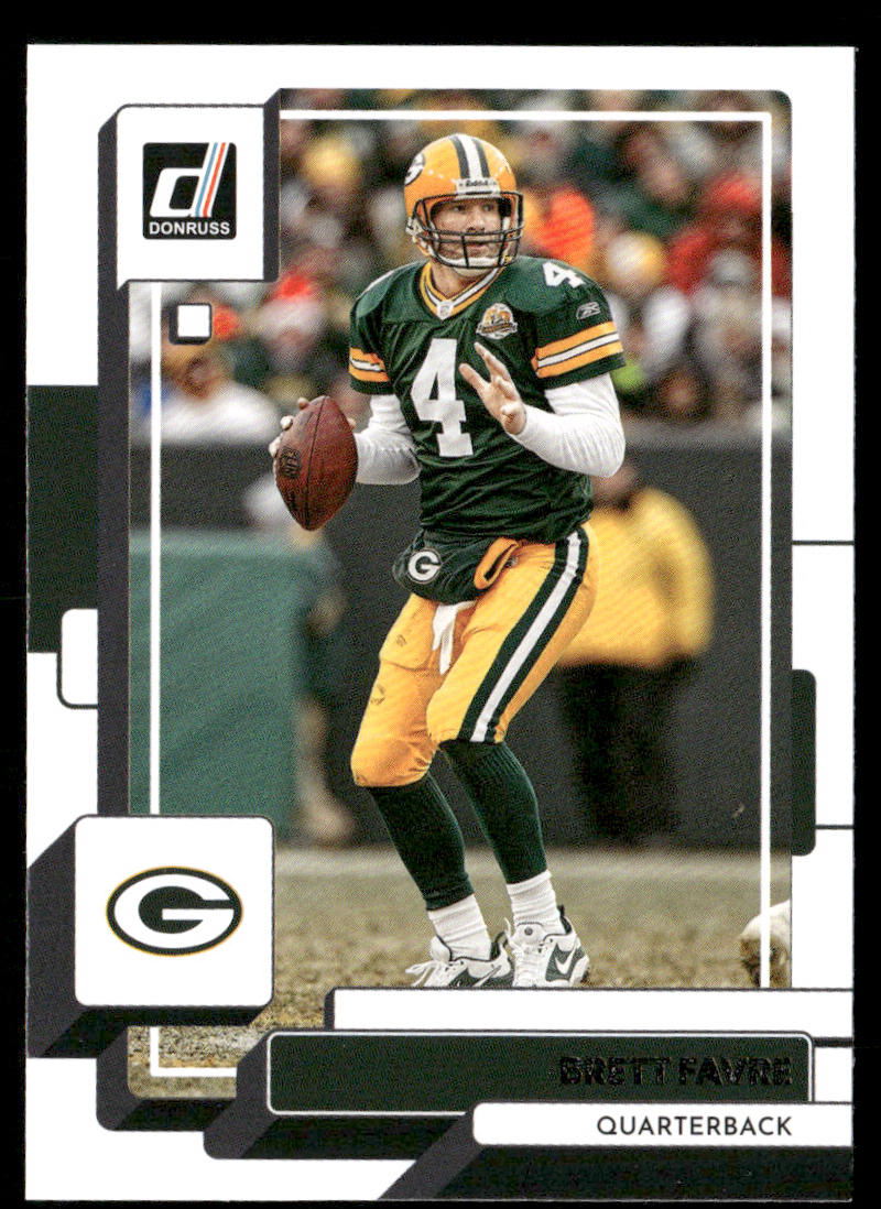 Brett Favre 2022 Donruss #102 Green Bay Packers
