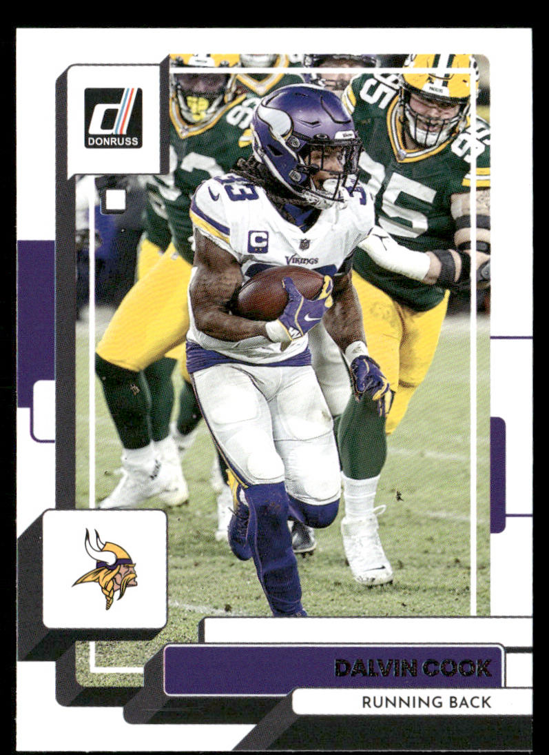Dalvin Cook 2022 Donruss #107 Minnesota Vikings