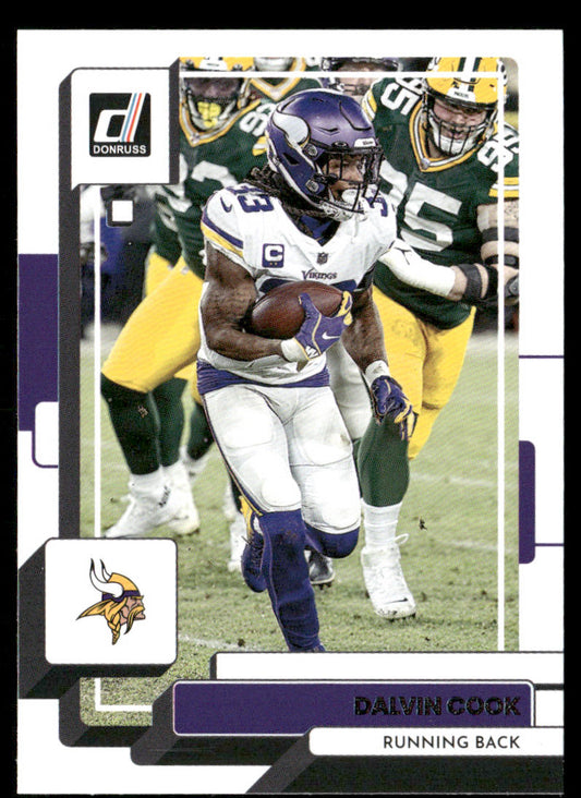 Dalvin Cook 2022 Donruss #107 Minnesota Vikings