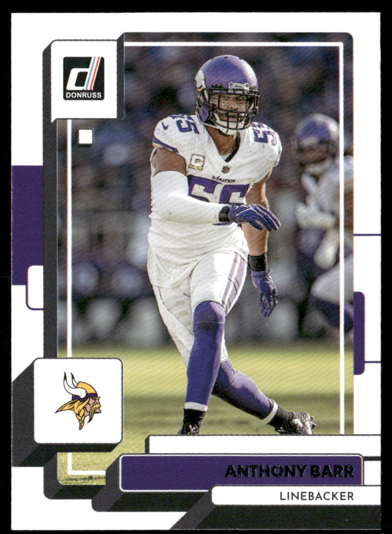 Anthony Barr 2022 Donruss #108 Minnesota Vikings