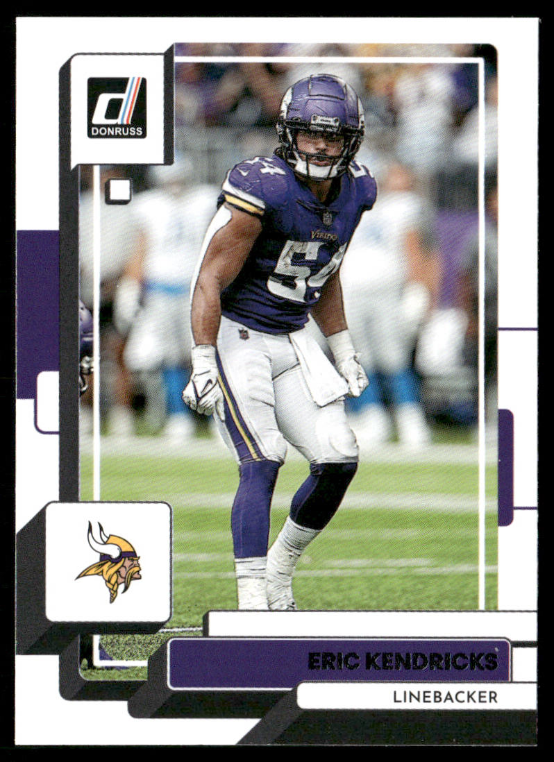 Eric Kendricks 2022 Donruss #110 Minnesota Vikings