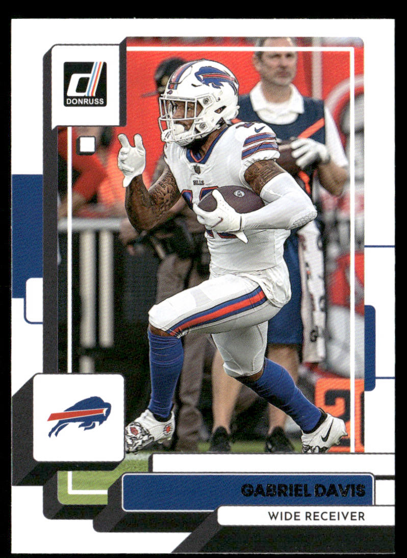 Gabriel Davis 2022 Donruss #112 Buffalo Bills