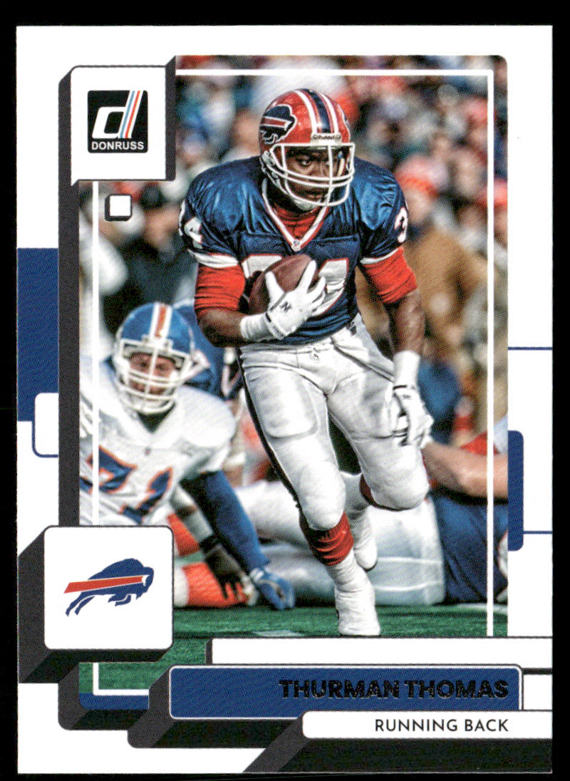 Thurman Thomas 2022 Donruss #114 Buffalo Bills