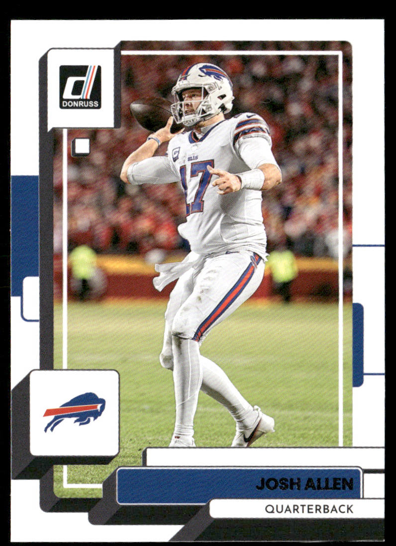 Josh Allen 2022 Donruss #116 Buffalo Bills