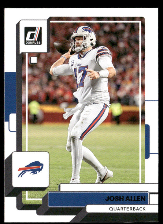 Josh Allen 2022 Donruss #116 Buffalo Bills