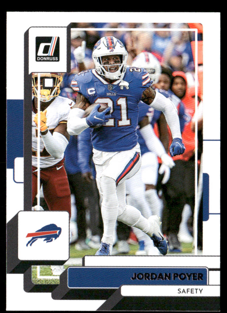 Jordan Poyer 2022 Donruss #119 Buffalo Bills