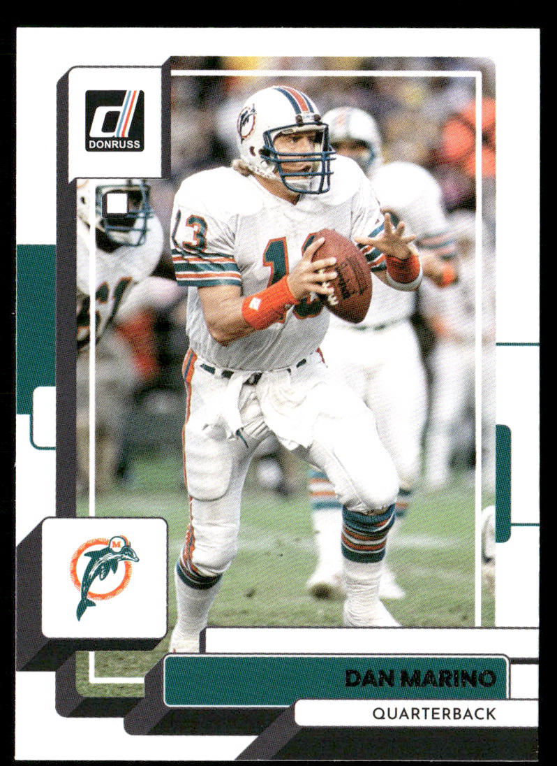 Dan Marino 2022 Donruss #130 Miami Dolphins