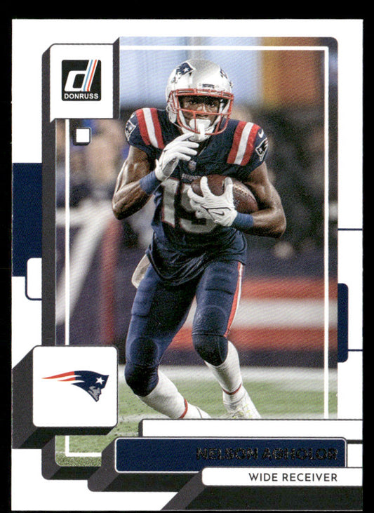Nelson Agholor 2022 Donruss #131 New England Patriots