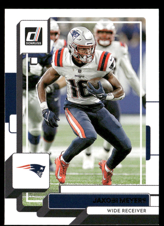 Jakobi Meyers 2022 Donruss #132 New England Patriots