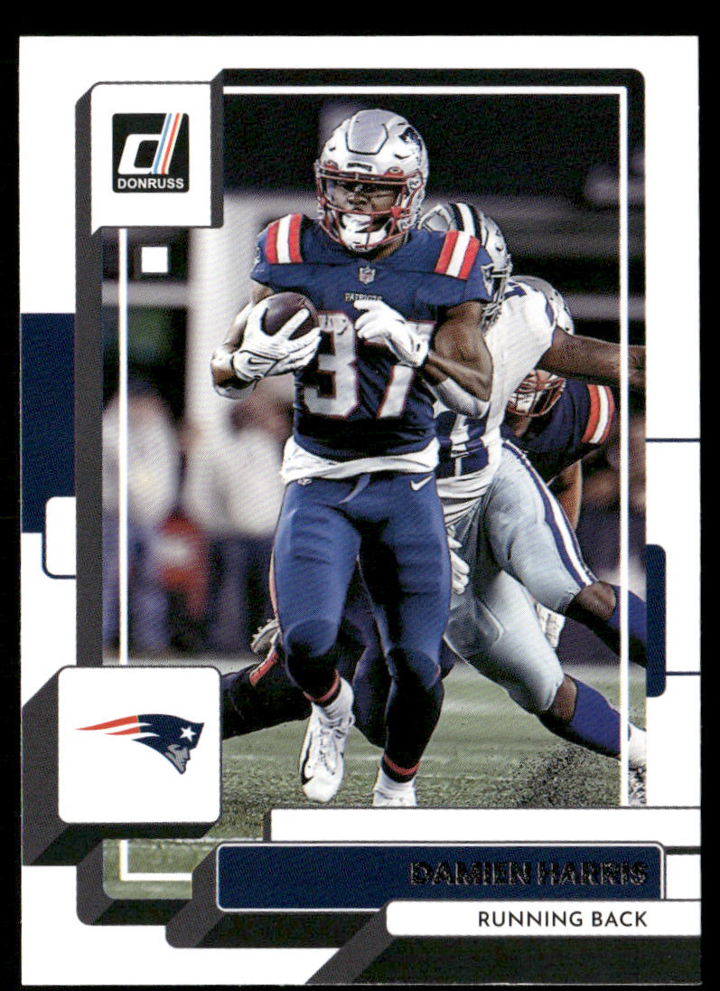 Damien Harris 2022 Donruss #135 New England Patriots