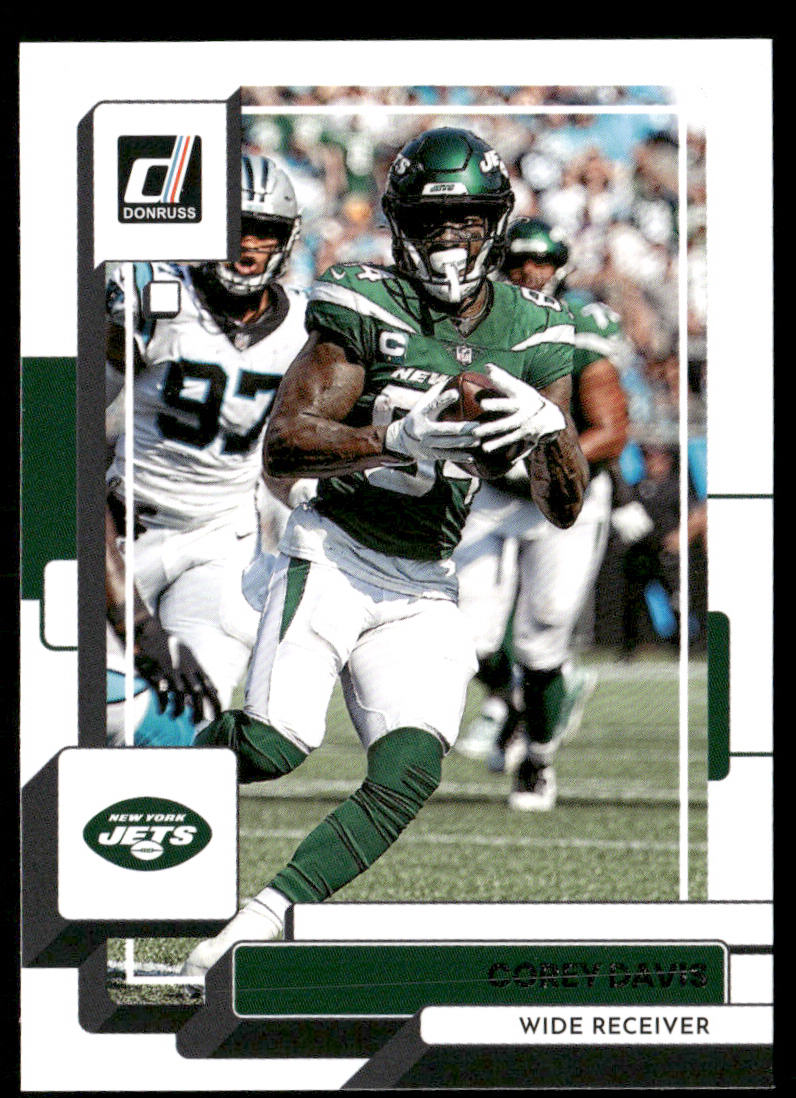 Corey Davis 2022 Donruss #141 New York Jets