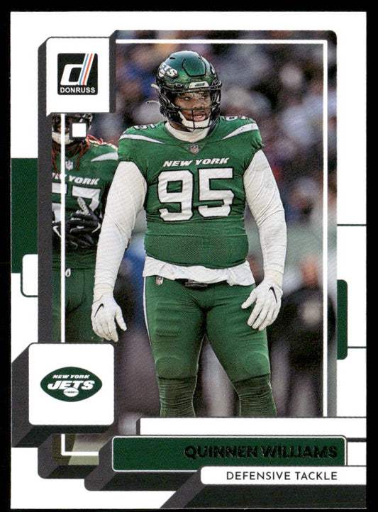 Quinnen Williams 2022 Donruss #145 New York Jets