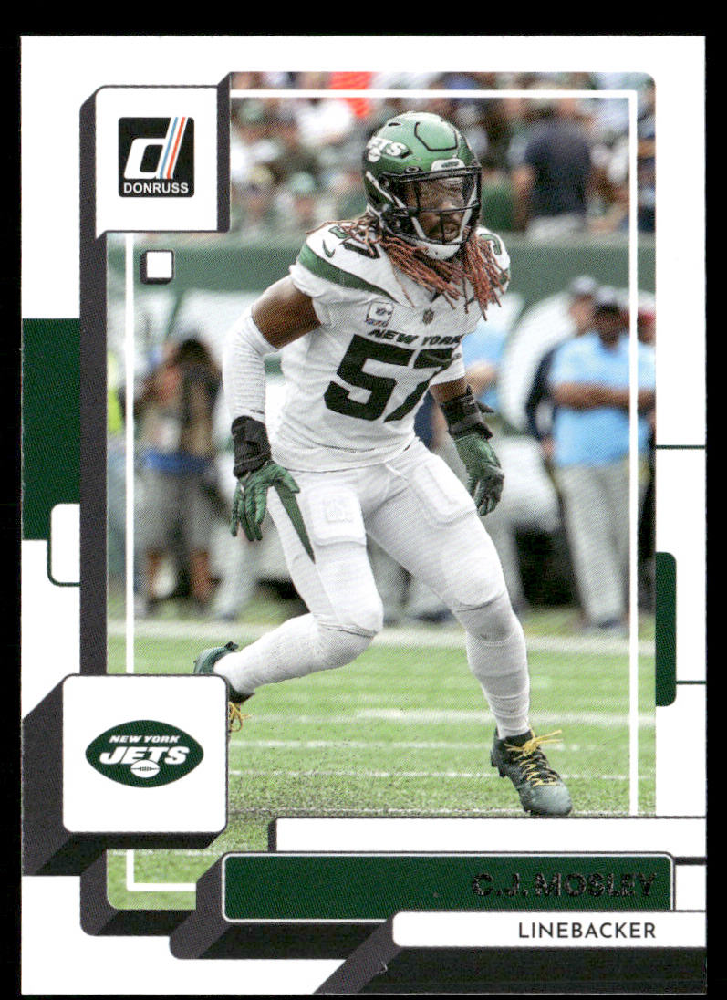 C.J. Mosley 2022 Donruss #146 New York Jets
