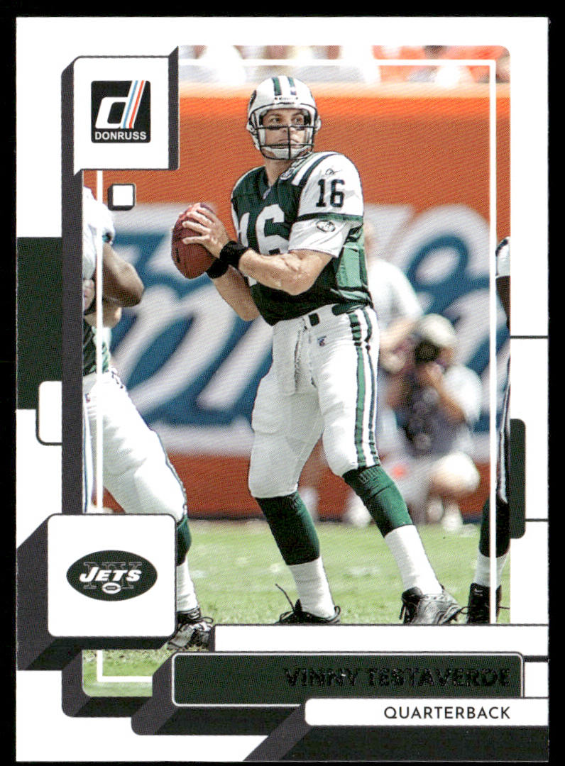 Vinny Testaverde 2022 Donruss #148 New York Jets