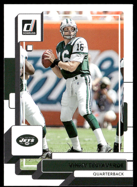 Vinny Testaverde 2022 Donruss #148 New York Jets