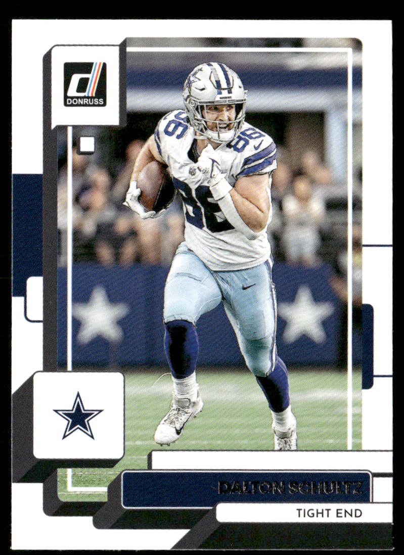 Dalton Schultz 2022 Donruss #152 Dallas Cowboys