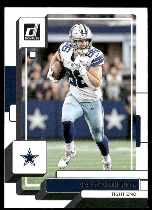 Dalton Schultz 2022 Donruss #152 Dallas Cowboys