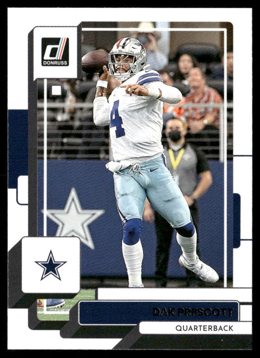 Dak Prescott 2022 Donruss #153 Dallas Cowboys