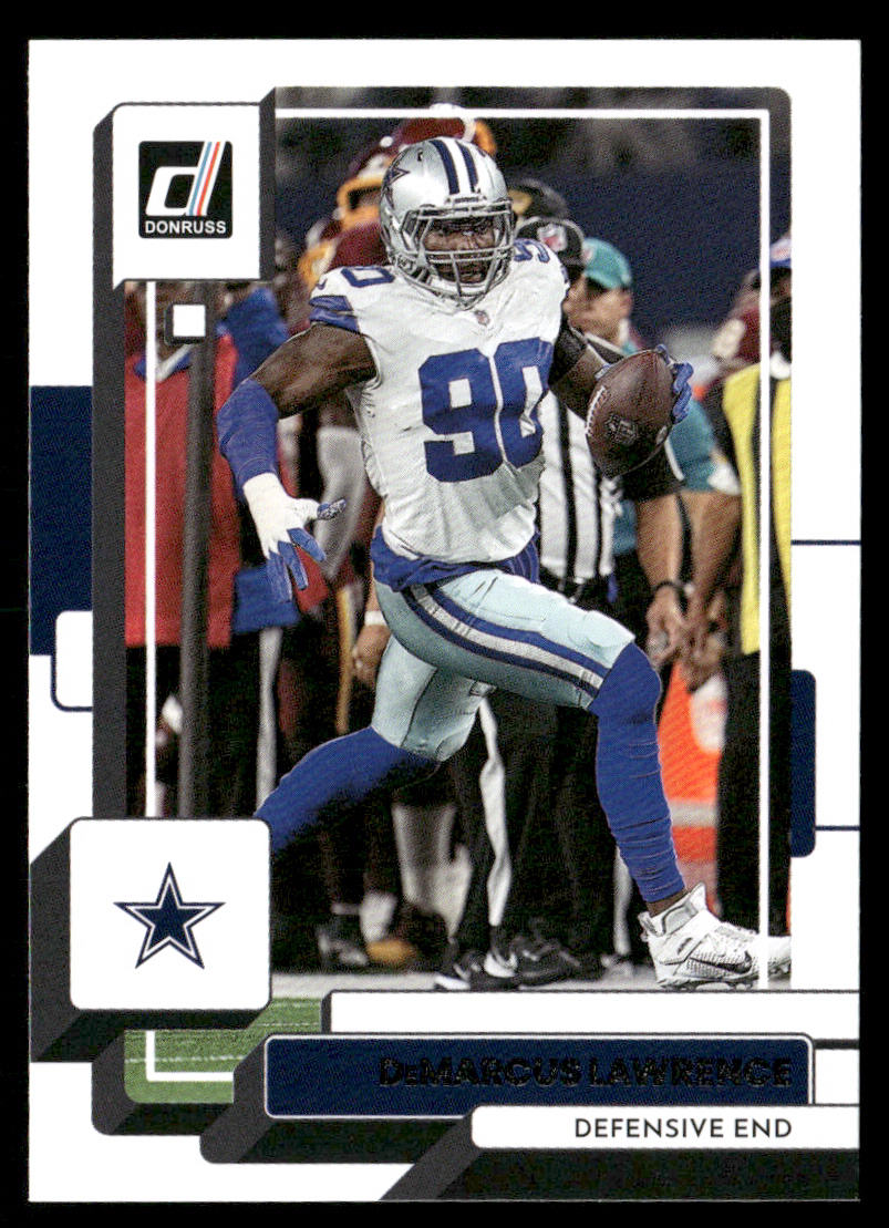 DeMarcus Lawrence 2022 Donruss #156 Dallas Cowboys