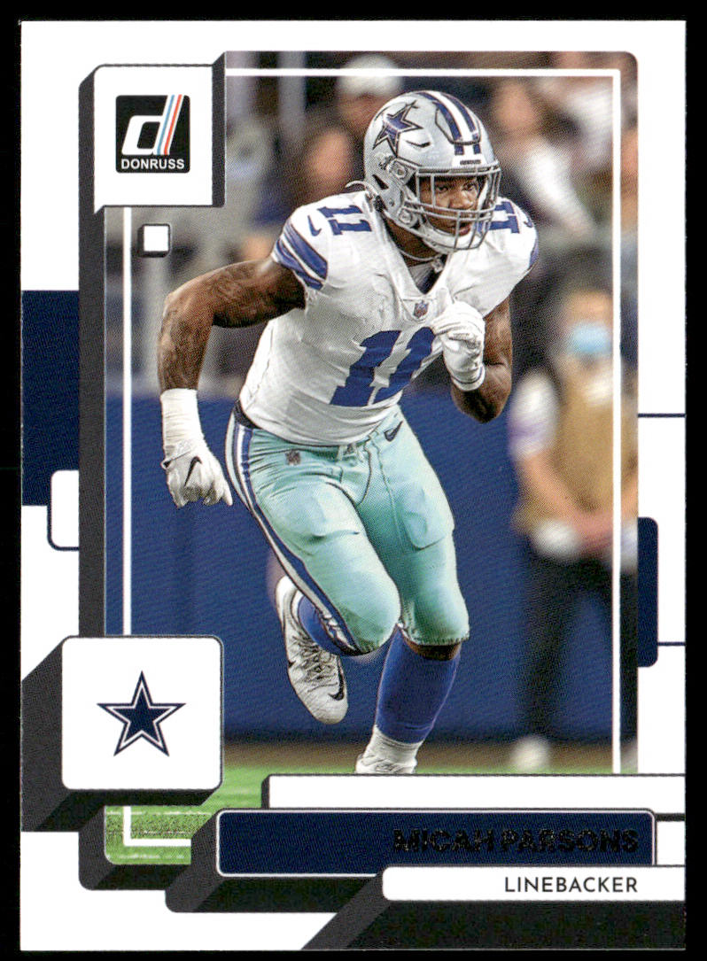 Micah Parsons 2022 Donruss #157 Dallas Cowboys