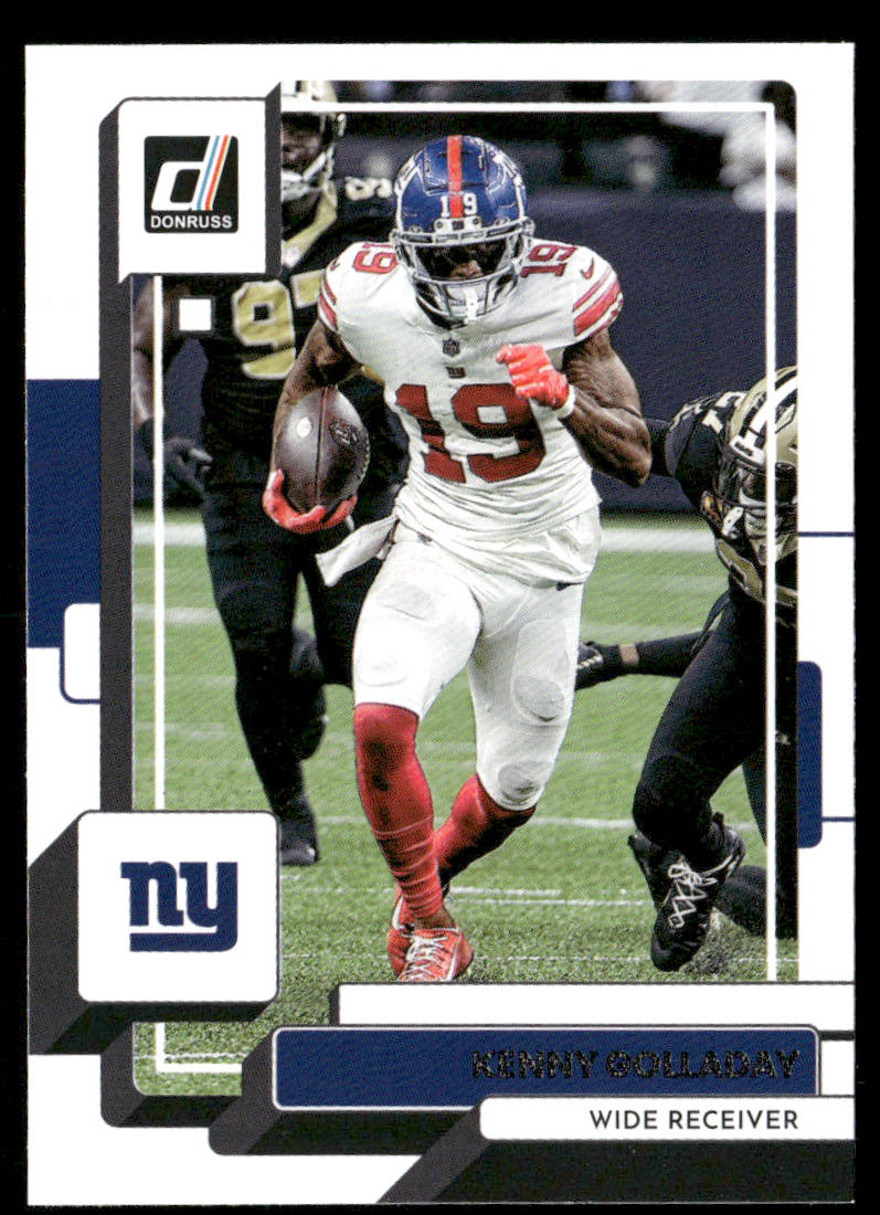 Kenny Golladay 2022 Donruss #159 New York Giants