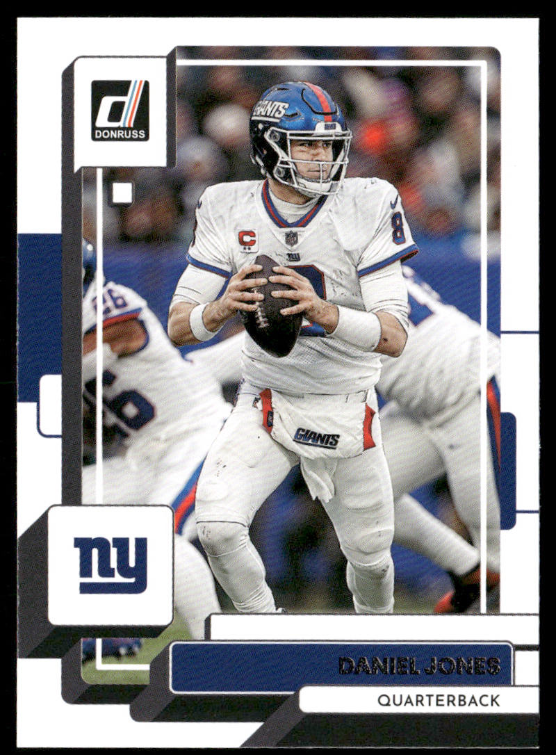 Daniel Jones 2022 Donruss #162 New York Giants