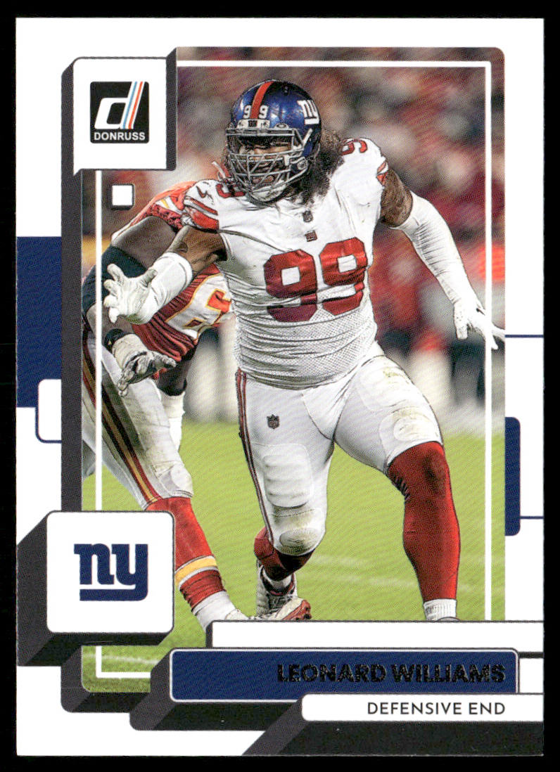 Leonard Williams 2022 Donruss #164 New York Giants