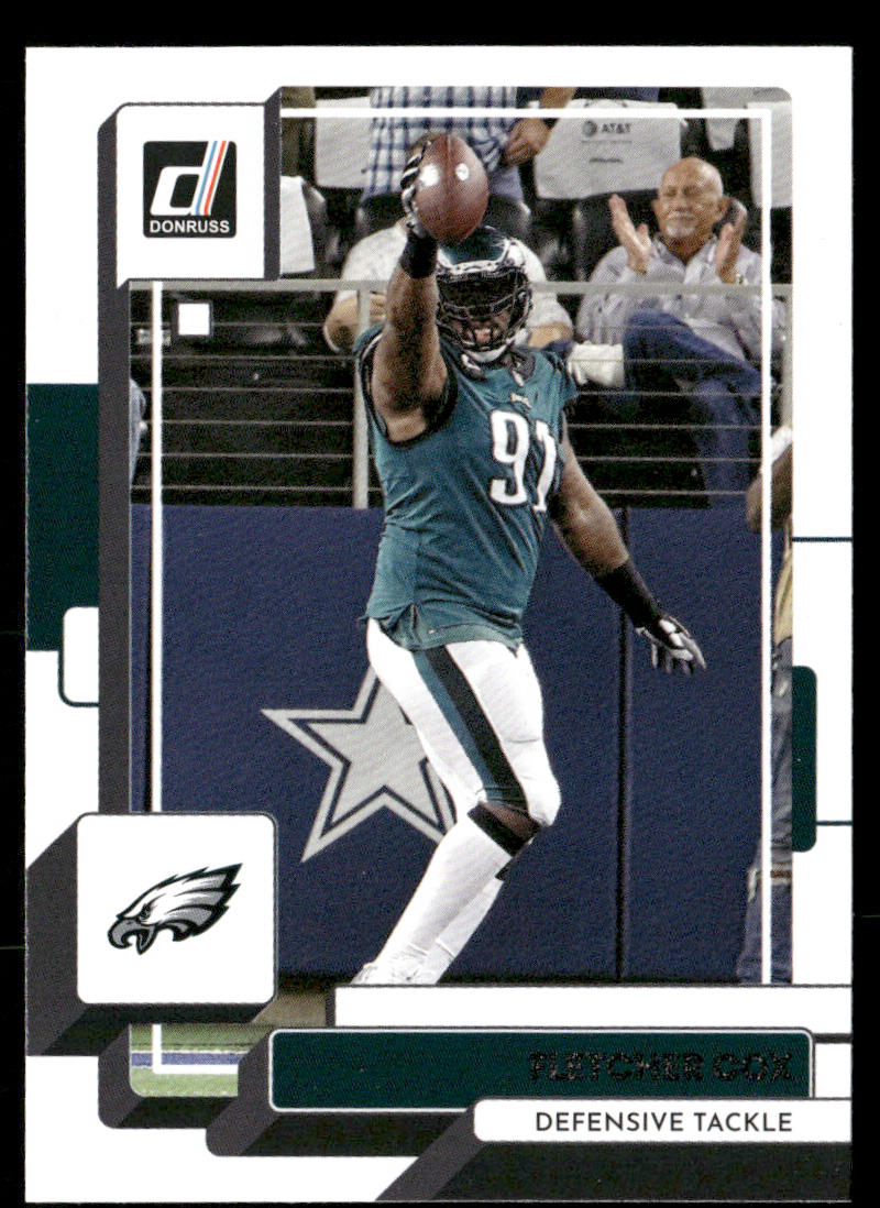 Fletcher Cox 2022 Donruss #174 Philadelphia Eagles