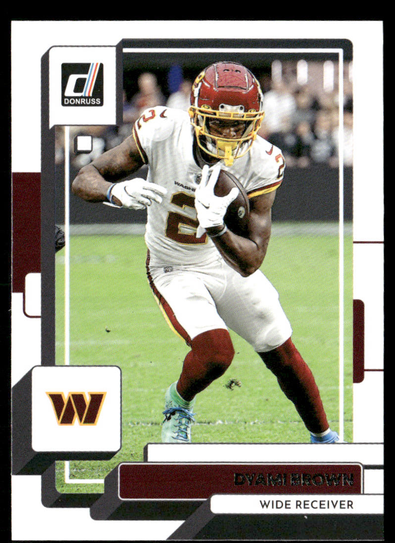 Dyami Brown 2022 Donruss #178 Washington Commanders