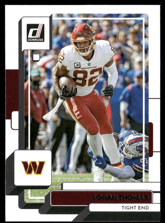 Logan Thomas 2022 Donruss #179 Washington Commanders