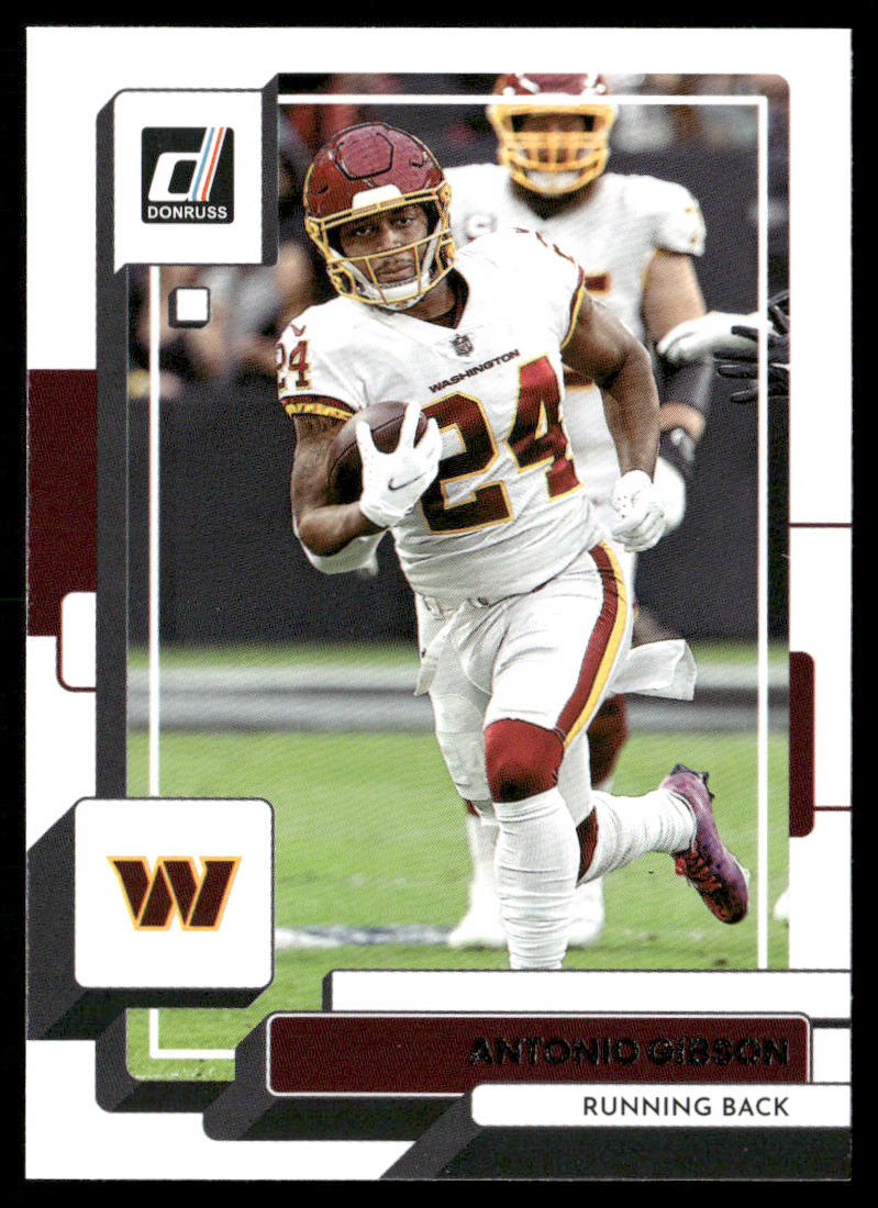 Antonio Gibson 2022 Donruss #181 Washington Commanders