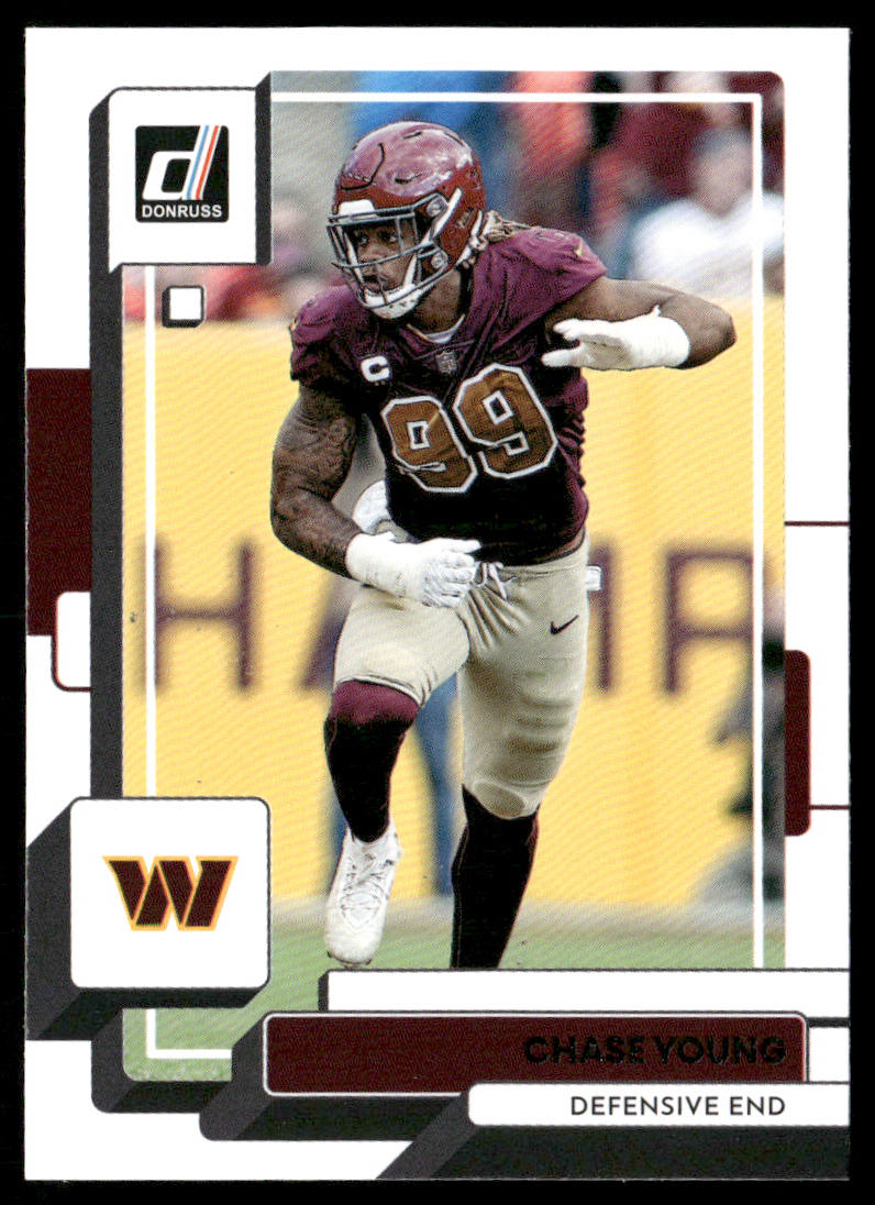 Chase Young 2022 Donruss #183 Washington Commanders