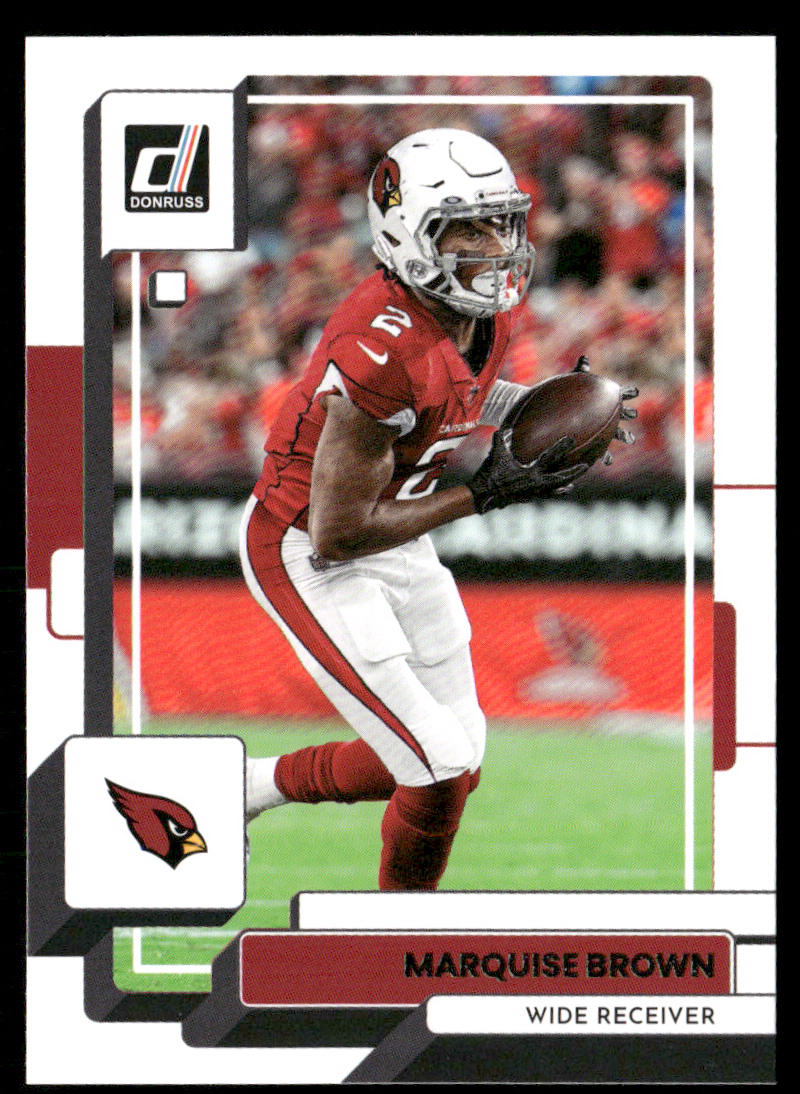 Marquise Brown 2022 Donruss #187 Arizona Cardinals