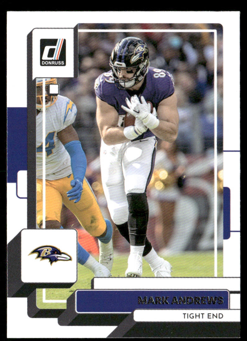 Mark Andrews 2022 Donruss #188 Baltimore Ravens